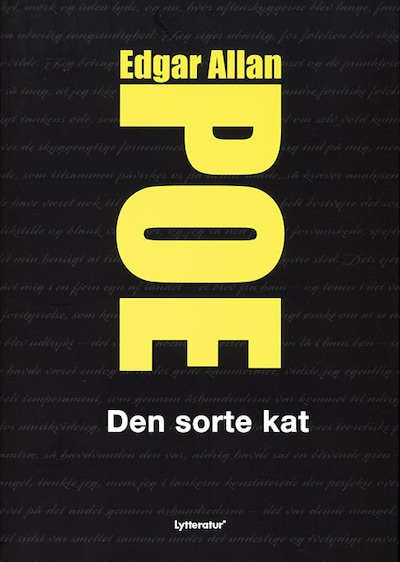 Den sorte kat – omslag til lydbogen af Edgar Allan Poe