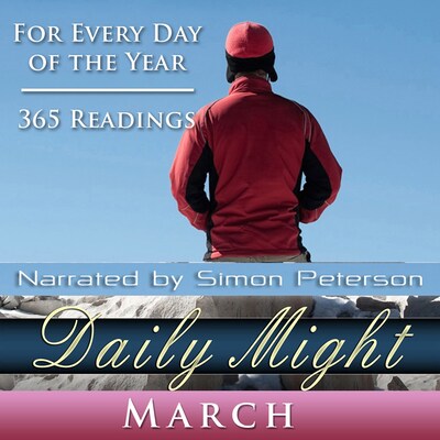 Daily Might: March – omslag til lydbogen af Simon Peterson
