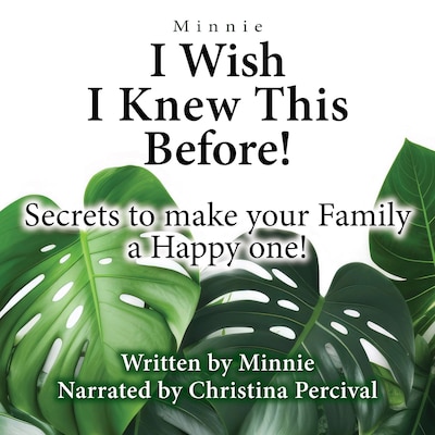 I Wish I Knew This Before! – omslag til lydbogen af Minnie