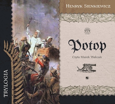 Potop – okładka audiobooka, autor Henryk Sienkiewicz