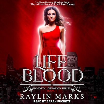 Life Blood – omslag til lydbogen af Raylin Marks