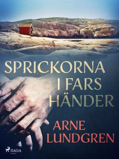 Sprickorna i fars händer – omslag till ljudboken av Arne Lundgren