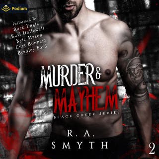 Murder & Mayhem: Black Creek, Book 2 – omslag till ljudboken av R.A. Smyth