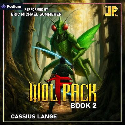Wolfpack 2 – omslag til lydbogen af Cassius Lange