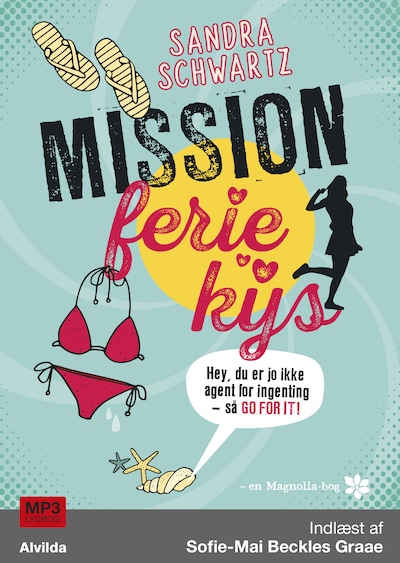 Mission feriekys (1) – omslag til lydbogen af Sandra Schwartz