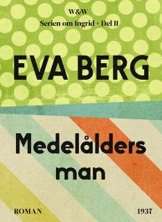 Medelålders man – omslag till ljudboken av Eva Berg