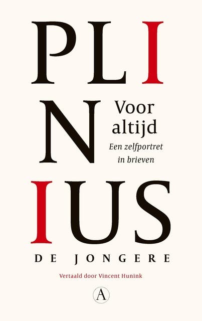 Voor altijd: Een zelfportret in brieven – omslag van het luisterboek van Plinius de Jongere