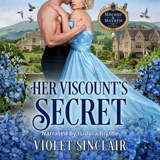 Her Viscount's Secret: A Historical Romance Novel – omslag till ljudboken av Violet Sinclair