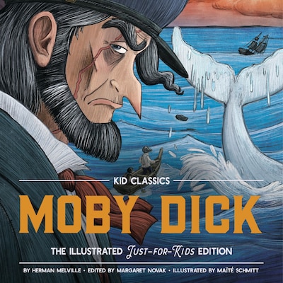 Moby Dick - Kid Classics – omslag til lydbogen af Thomas Nelson