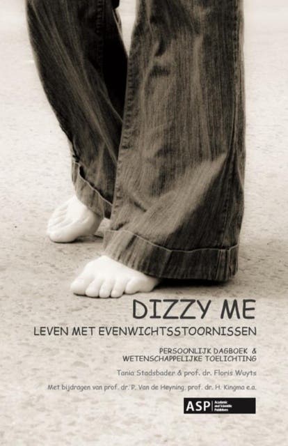 Dizzy me – omslag van het luisterboek van Floris Wuyts,Tania Stadsbader