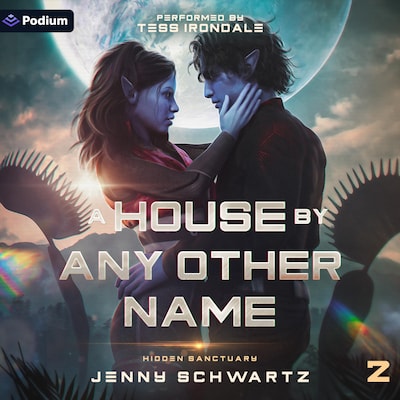 A House by Any Other Name – omslag til lydbogen af Jenny Schwartz