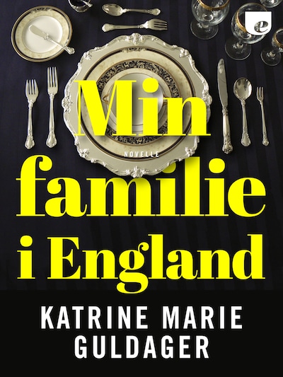 Min familie i England – omslag til lydbogen af Katrine Marie Guldager
