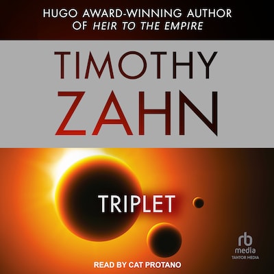 Triplet – omslag til lydbogen af Timothy Zahn