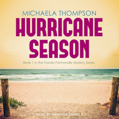Hurricane Season – omslag til lydbogen af Michaela Thompson