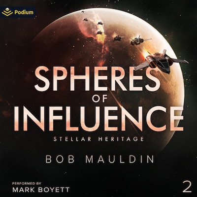 Spheres of Influence – omslag til lydbogen af Bob Mauldin