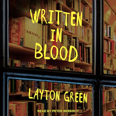 Written in Blood – omslag til lydbogen af Layton Green