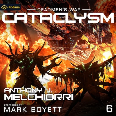 Cataclysm – omslag til lydbogen af Anthony J. Melchiorri