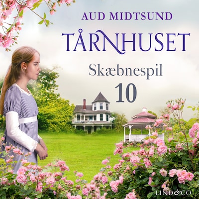 Skæbnespil – omslag til lydbogen af Aud Midtsund