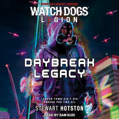 Watch Dogs Legion – omslag til lydbogen af Stewart Hotston