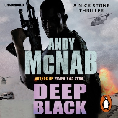 Deep Black – omslag til lydbogen af Andy McNab