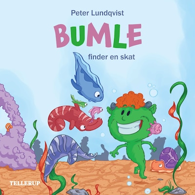 Bumle #2: Bumle på fisketur – omslag til lydbogen af Peter Lundqvist
