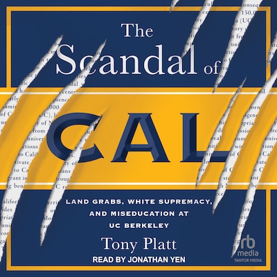 The Scandal of Cal – omslag til lydbogen af Tony Platt