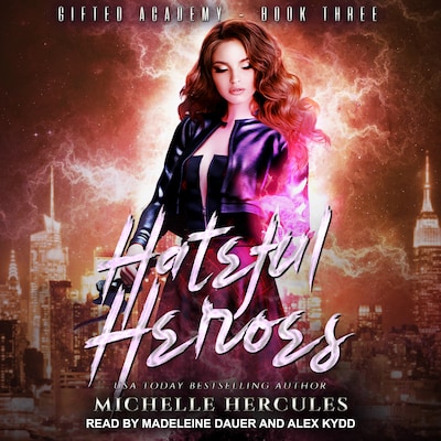 Hateful Heroes – omslag til lydbogen af Michelle Hercules