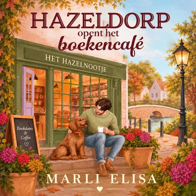 Hazeldorp opent het boekencafé – omslag van het luisterboek van Marli Elisa