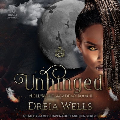 Unhinged – omslag til lydbogen af Dreia Wells