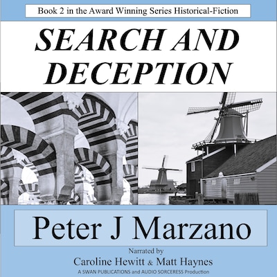 Search and Deception – omslag til lydbogen af Peter Marzano