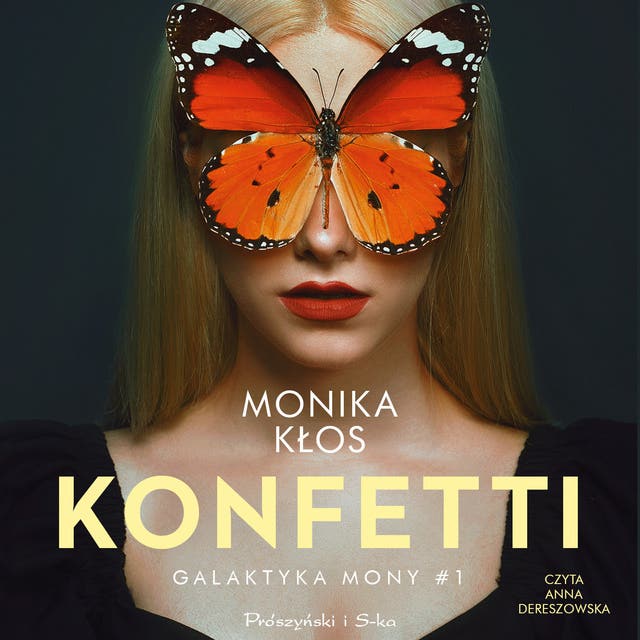Konfetti – okładka audiobooka, autor Monika Kłos