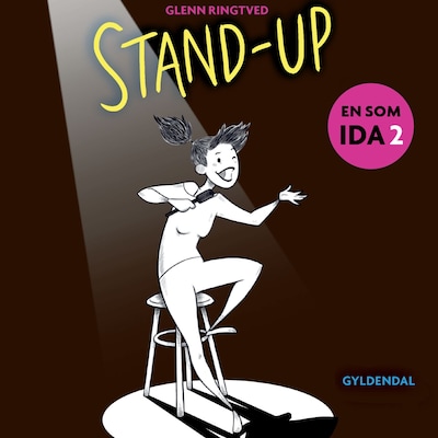 En som Ida 2 - Stand-up – omslag til lydbogen af Glenn Ringtved