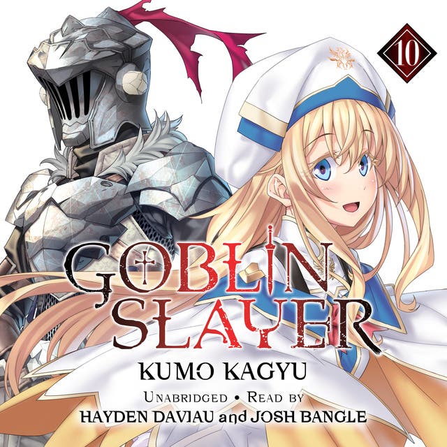 Goblin Slayer, Vol. 10 – omslag til lydbogen af Kumo Kagyu