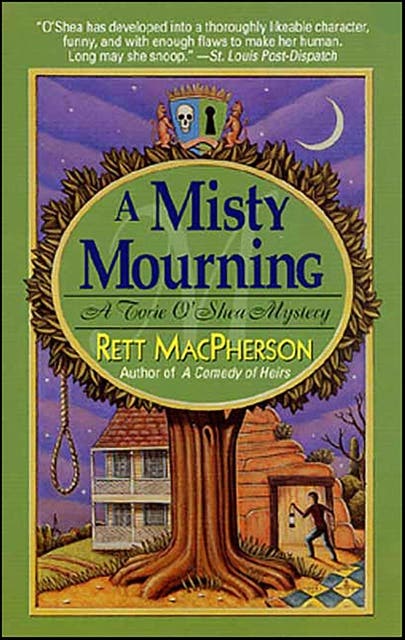 A Misty Mourning – omslag til lydbogen af Rett Macpherson