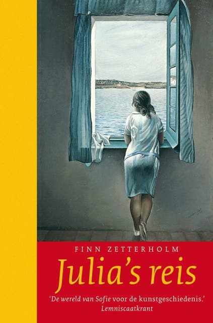 Julia's reis: een magisch kunstavontuur – omslag van het luisterboek van Finn Zetterholm