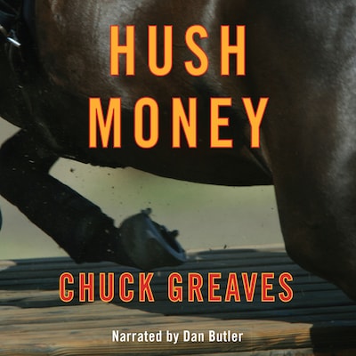 Hush Money – omslag til lydbogen af Chuck Greaves