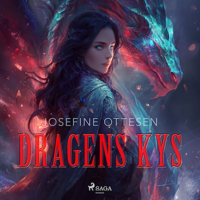 Dragens kys – omslag til lydbogen af Josefine Ottesen