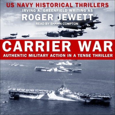 Carrier War – omslag til lydbogen af Roger Jewett