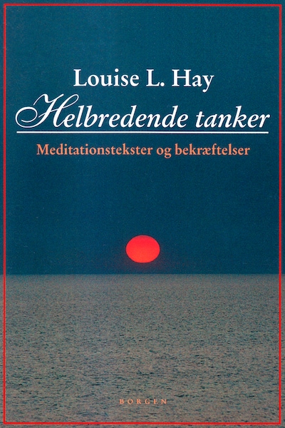 Helbredende tanker – omslag til lydbogen af Louise L. Hay