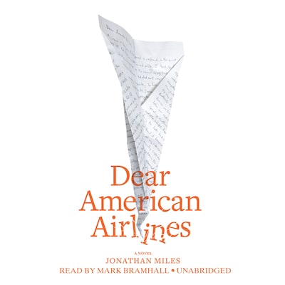 Dear American Airlines – omslag til lydbogen af Jonathan Miles