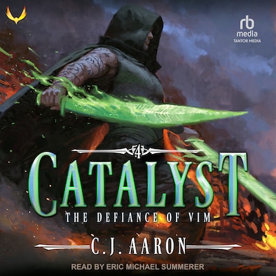 The Defiance of Vim – omslag til lydbogen af C.J. Aaron