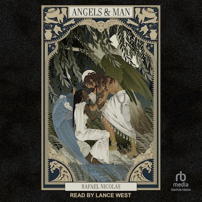 Angels & Man – omslag til lydbogen af Rafael Nicolás