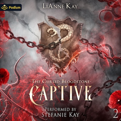 Captive – omslag til lydbogen af LiAnne Kay