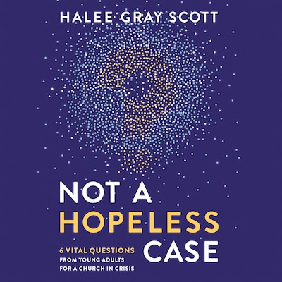 Not a Hopeless Case – omslag til lydbogen af Halee Gray Scott
