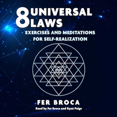 8 Universal Laws – omslag til lydbogen af Fer Broca