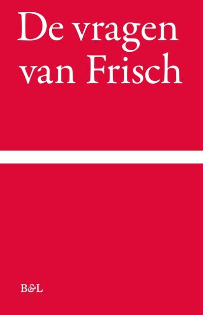 De vragen van Frisch – omslag van het luisterboek van Max Frisch