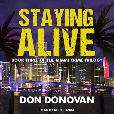 Staying Alive – omslag til lydbogen af Don Donovan