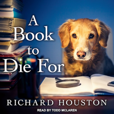 A Book To Die For – omslag til lydbogen af Richard Houston