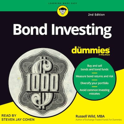 Bond Investing For Dummies – omslag til lydbogen af Russell Wild