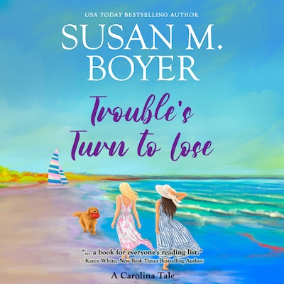 Trouble's Turn to Lose – omslag til lydbogen af Susan M. Boyer